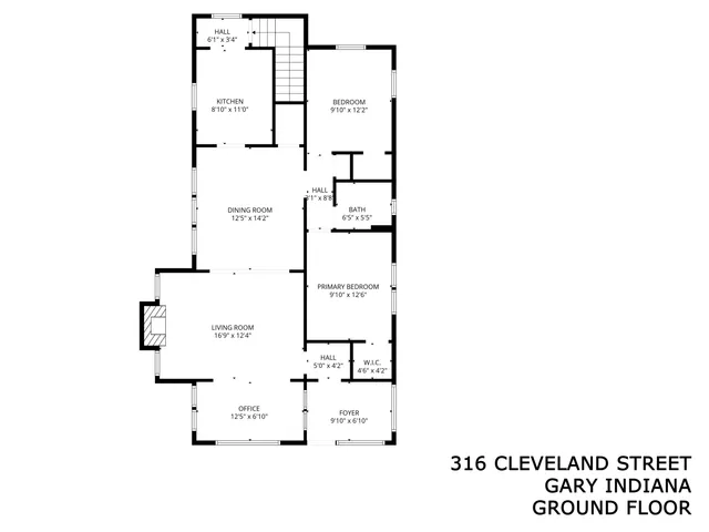 $249,900 | 314 Cleveland Street, Gary, IN 46404