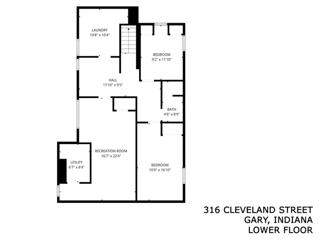 $249,900 | 314 Cleveland Street, Gary, IN 46404