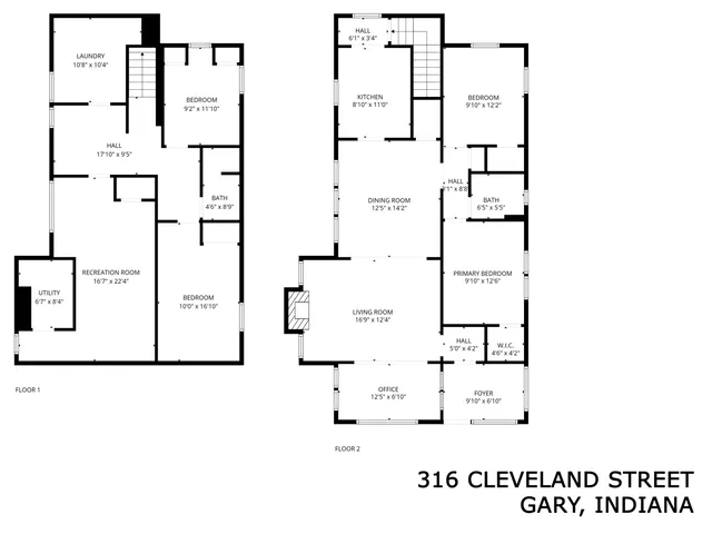 $249,900 | 314 Cleveland Street, Gary, IN 46404
