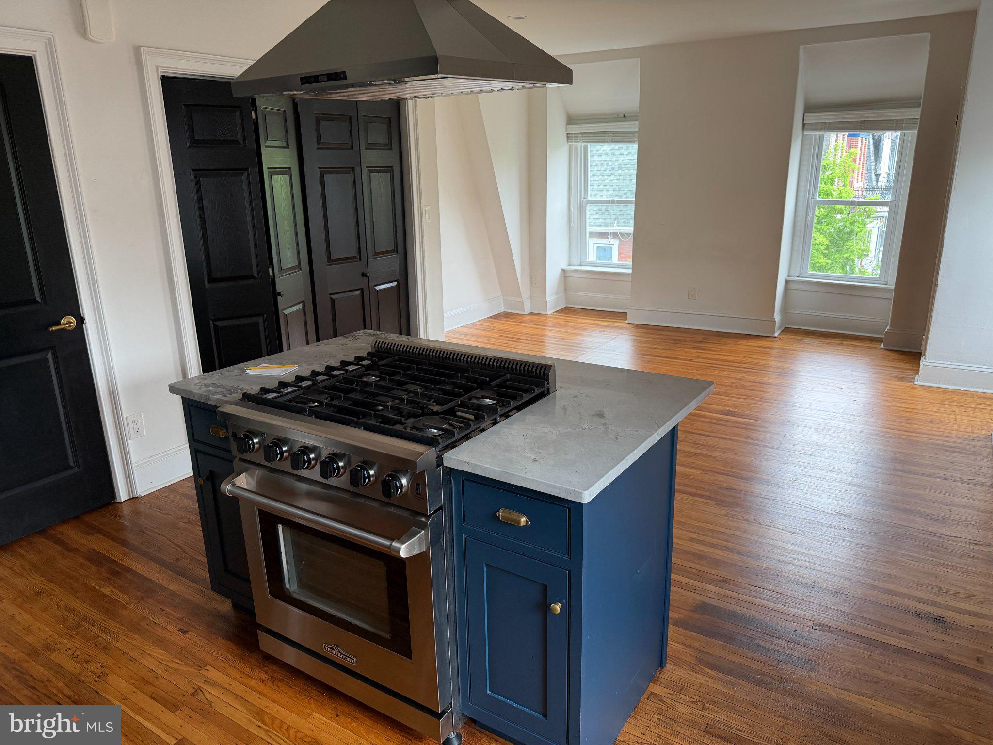 815 South 49th Street Philadelphia, PA 19143 - Photo 37 of 72 Modern kitchen with sleek island design.