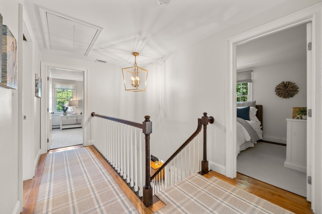 20 Island Creek Road Duxbury, MA 02332 - Photo 16 of 42 a view of a hallway view with living room