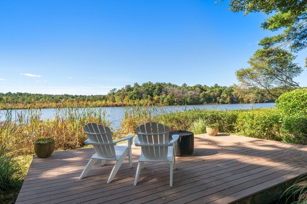 20 Island Creek Road Duxbury, MA 02332 - Photo 33 of 42 a lake view with a wooden floor and lake view