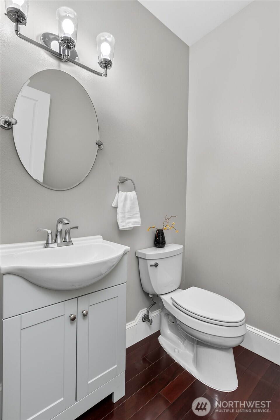45 Cascade Lane Bellingham, WA 98229 - Photo 33 of 40 a bathroom with a toilet a sink and mirror