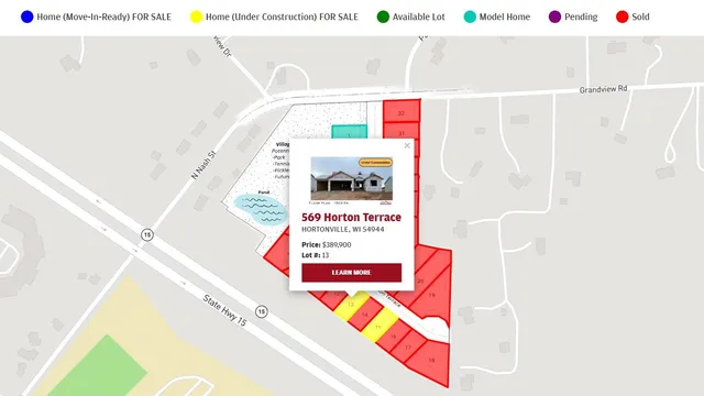 $389,900 | 569 Horton Terrace, Hortonville, WI 54944