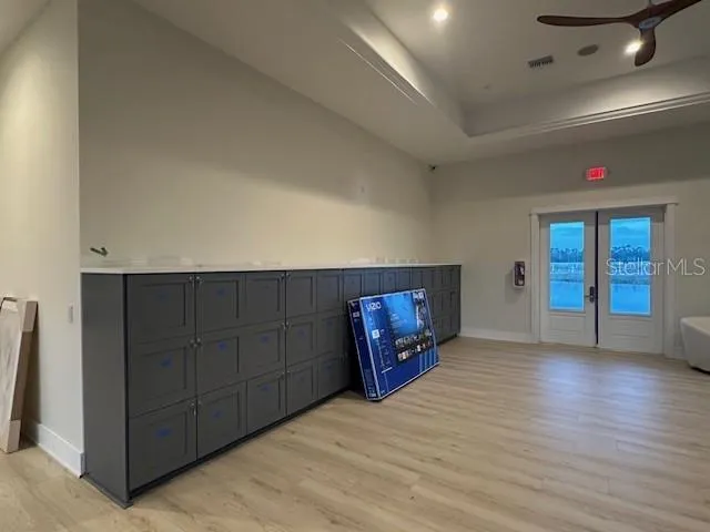 a view of a small space