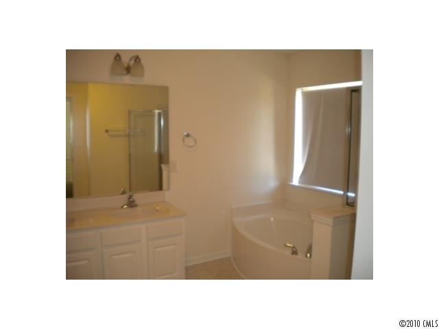 7809 Kuck Road Mint Hill, NC 28227 - Photo 10 of 10 a bathroom with a sink a mirror and a bathtub