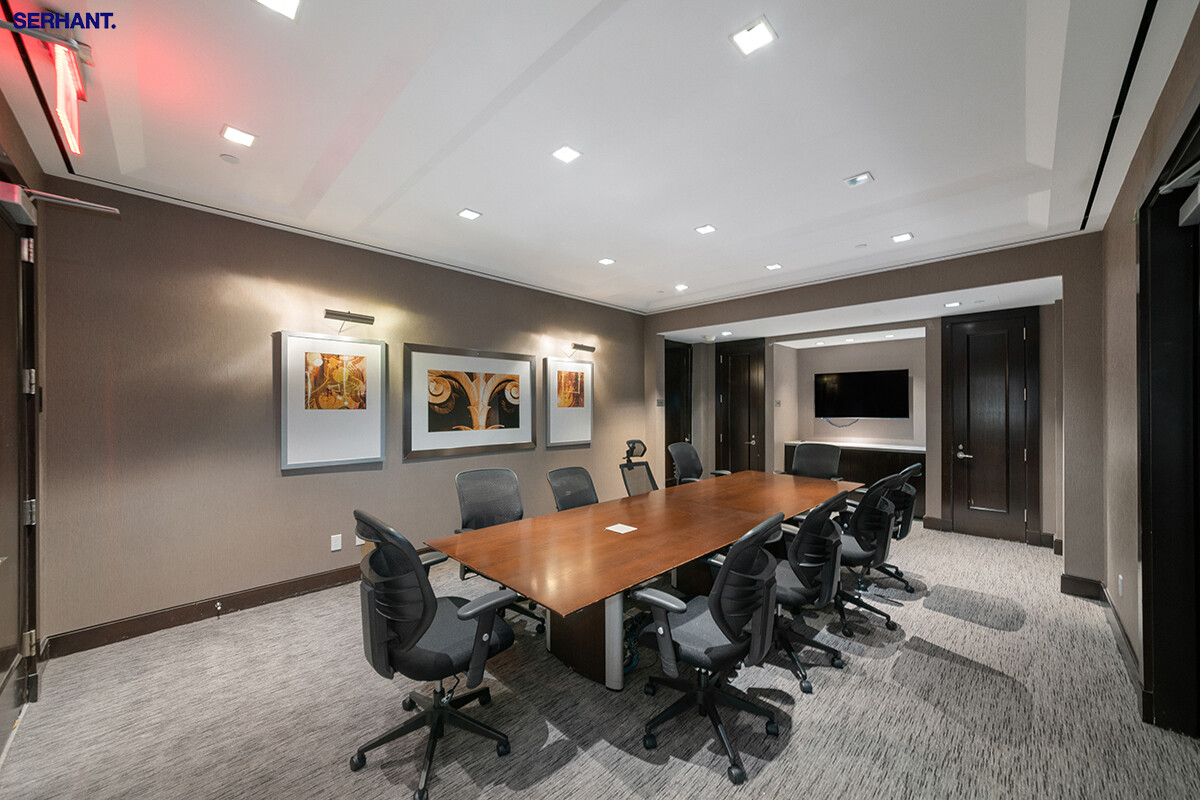100 Riverside Boulevard, Unit 25D Manhattan, NY 10069 - Photo 18 of 21 a view of a dining room with furniture