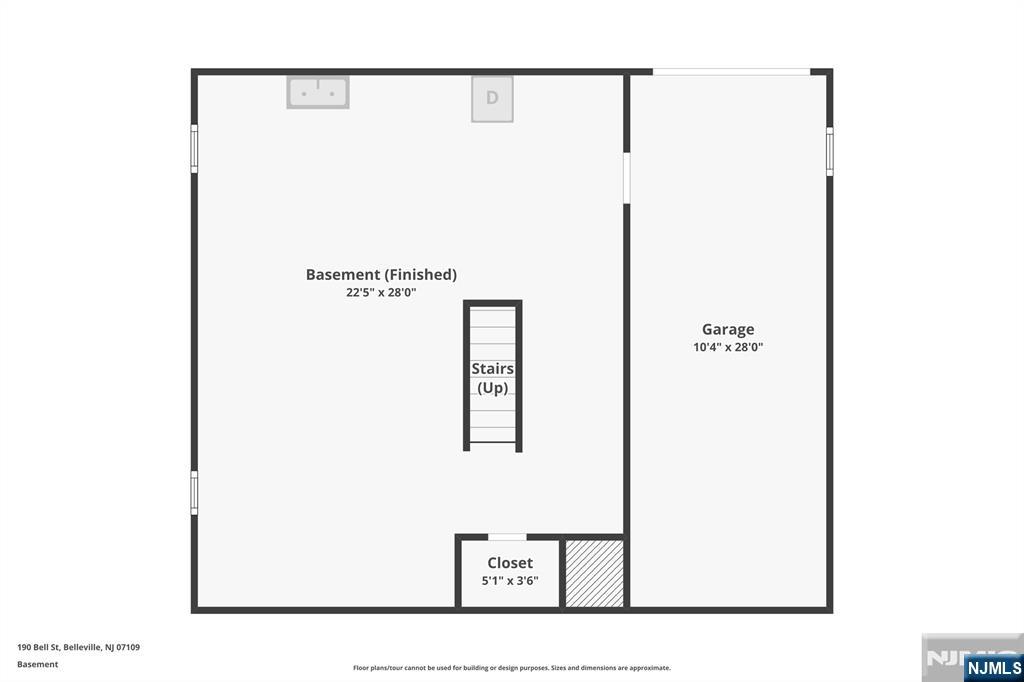 190 Bell Street Belleville, NJ 07109 - Photo 18 of 21 a picture of a bathroom with a white wall