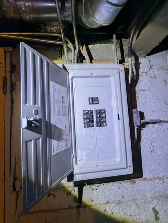 a view of water heater room