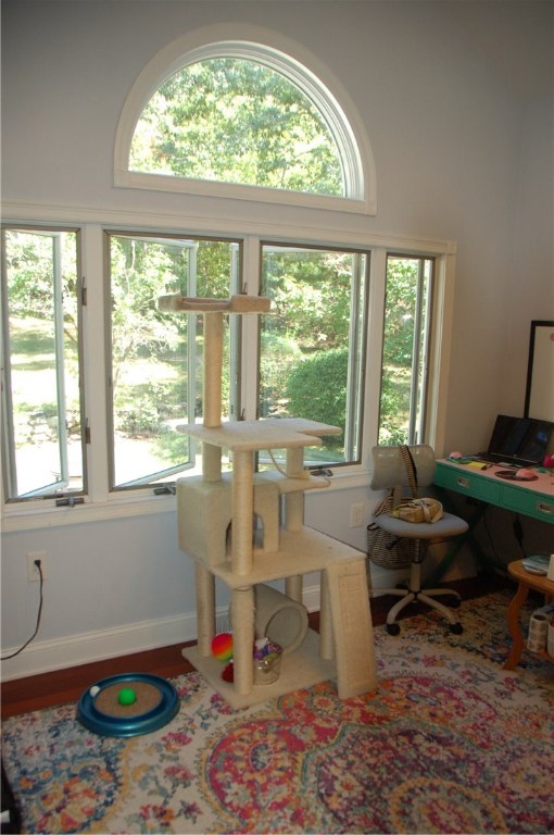 447 Gardiner Road Richmond, RI 02892 - Photo 11 of 20 Family room with vaulted ceiling