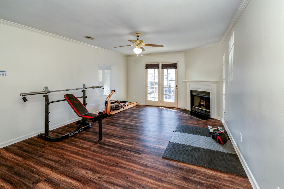 234 Pepper Ridge Circle Antioch, TN 37013 - Photo 22 of 28 a living room with furniture and a fireplace