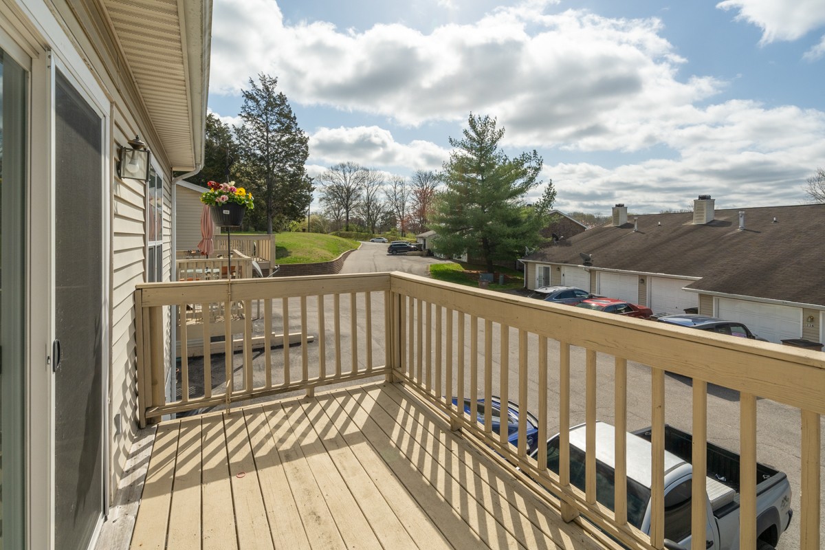 234 Pepper Ridge Circle Antioch, TN 37013 - Photo 26 of 28 a view of a balcony with wooden floor