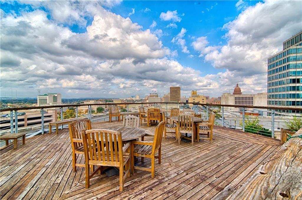 710 Colorado Street, Unit G9 Austin, TX 78701 - Photo 20 of 25 A downtown vista from a spacious rooftop deck.