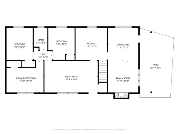 a black and white photo of a floor plan