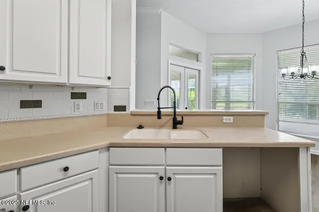 a lake view with a outdoor space