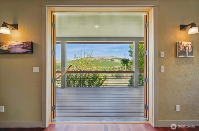 a picture of a door of a house