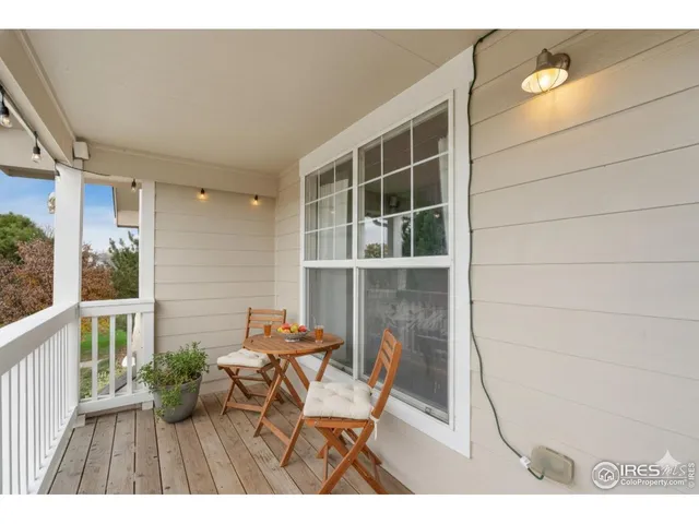 a view of a outdoor seating area