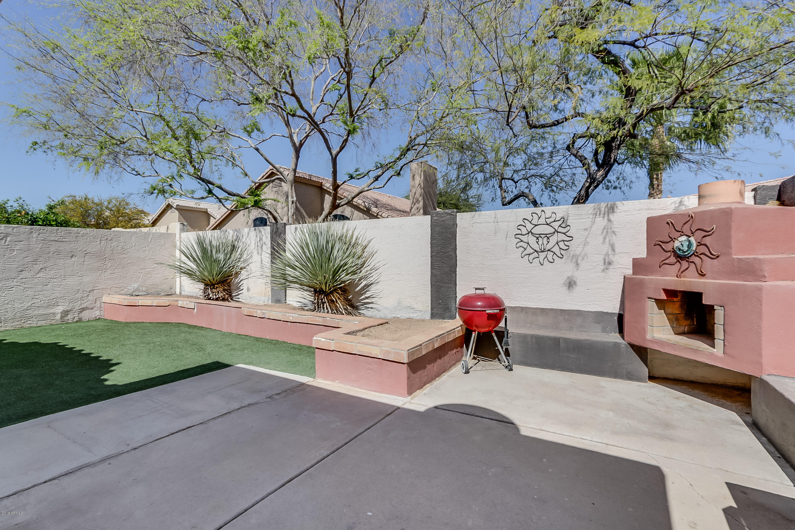 4704 West Del Rio Street Chandler, AZ 85226 - Photo 38 of 48 Fireplace backyard-038