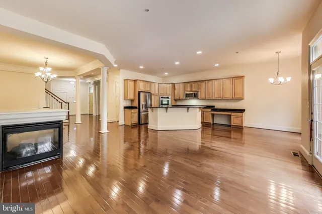 a view of empty room