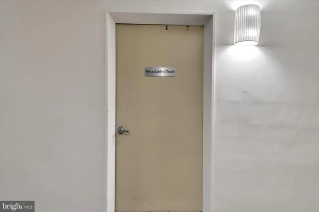 a view of a small space