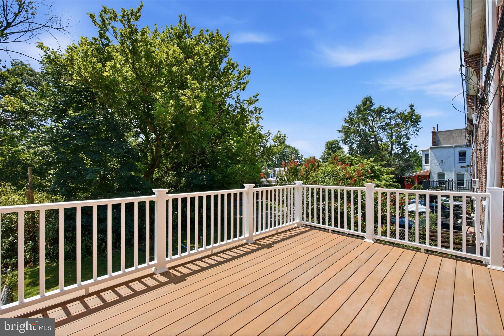 258 Rochelle Avenue Philadelphia, PA 19128 - Photo 10 of 26 Deck overlooking Fairmount Park