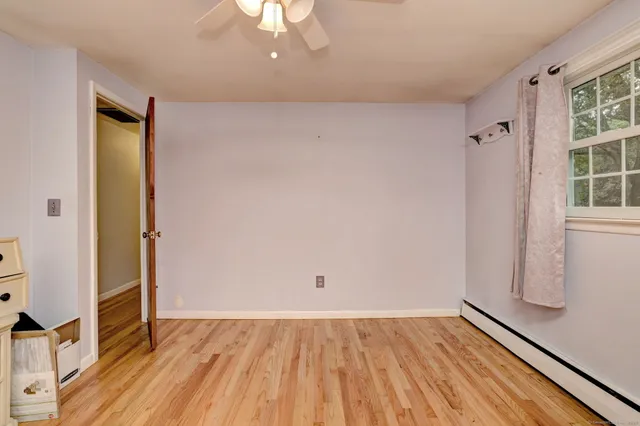 wooden floor in an empty room