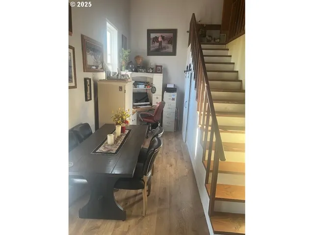 a view of gym equipment with windows