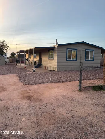 a house view with a backyard space