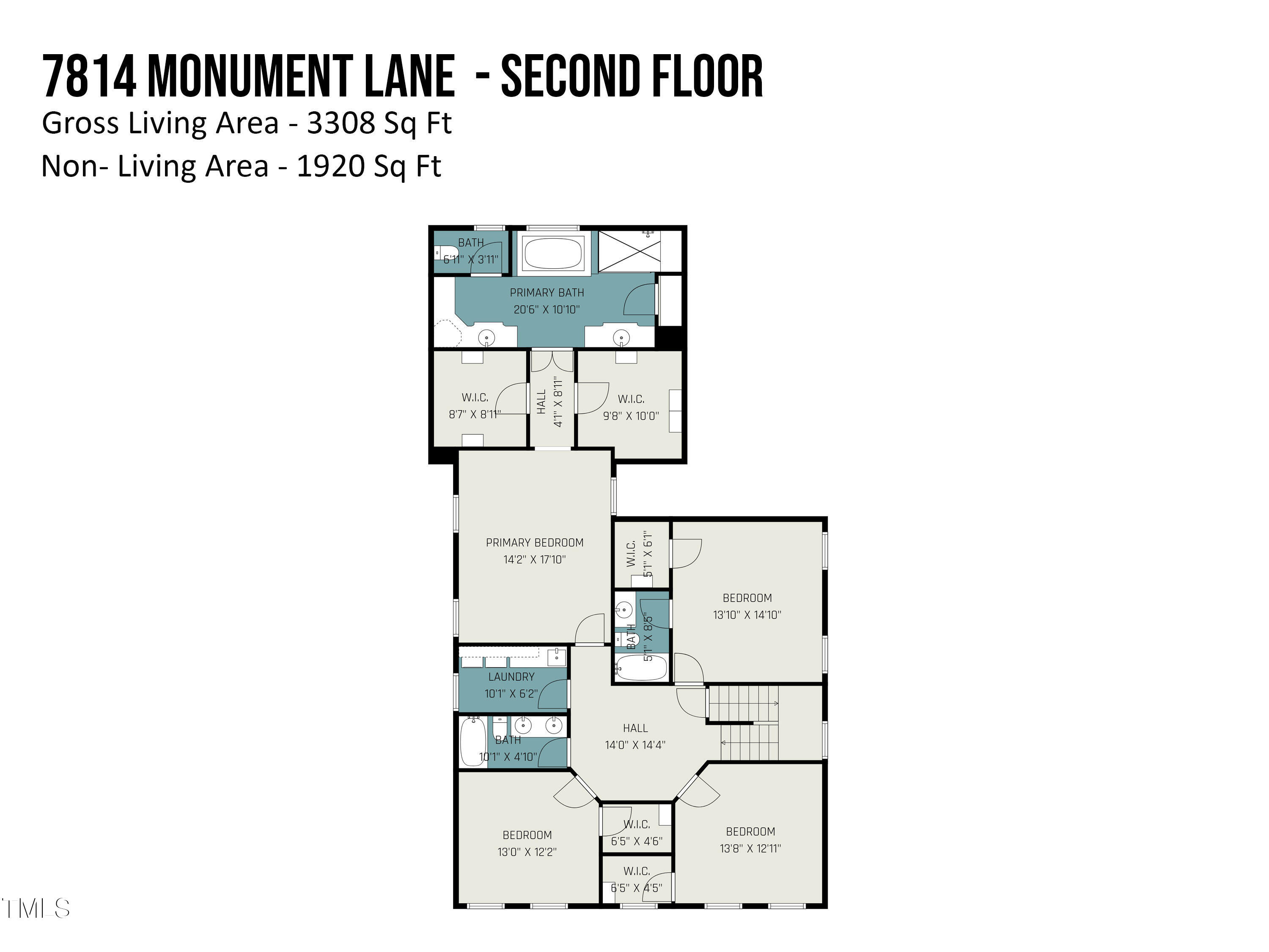 7814 Monument Lane Raleigh, NC 27615 - Photo 50 of 52 7814_monument_lane_-_second_floor