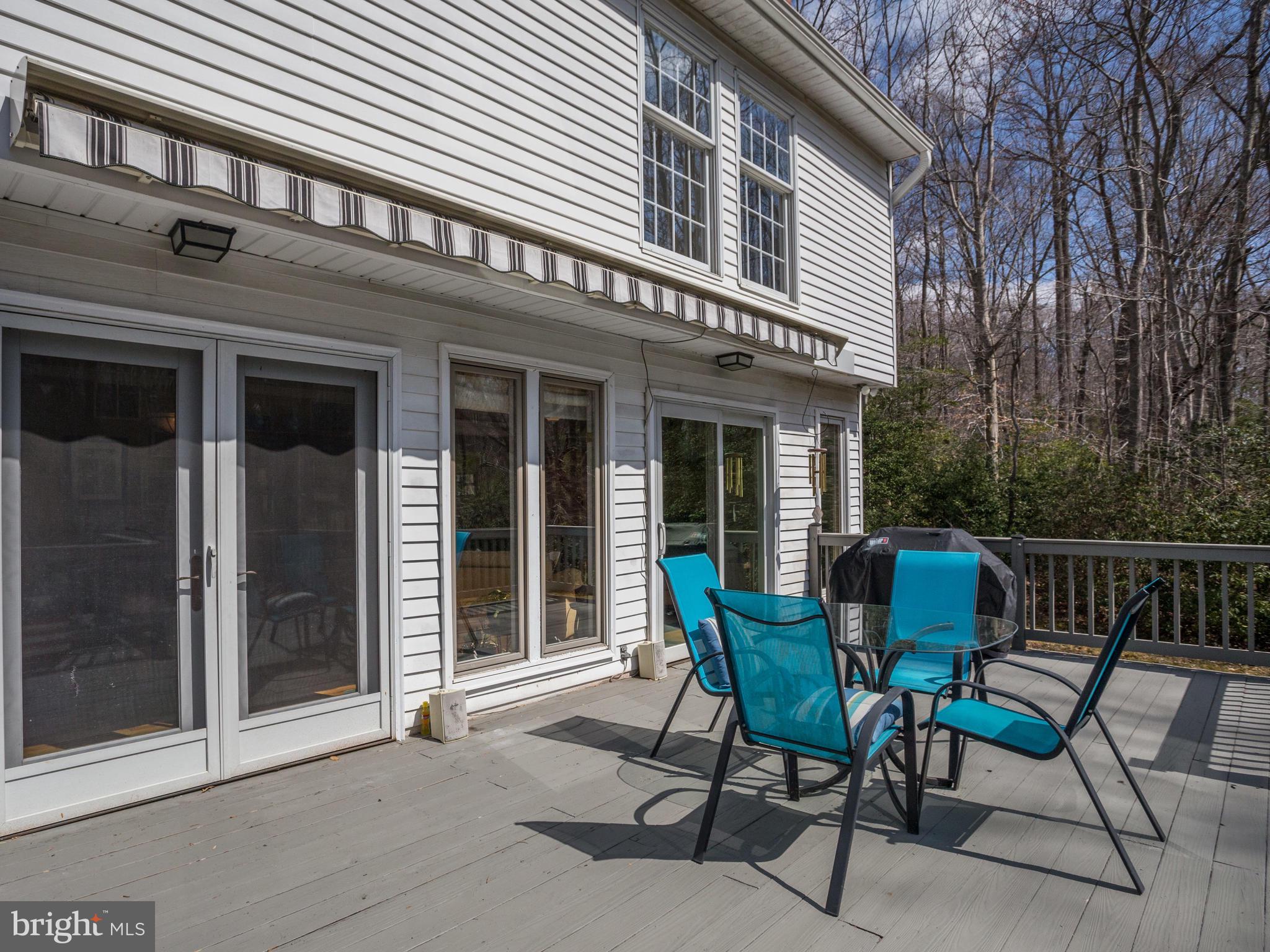 10400 3 Doctors Road Dunkirk, MD 20754 - Photo 50 of 60 Rear Deck. Electric Awning. Perfect Setting!