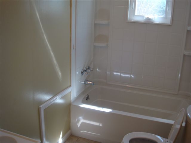5111 Lewis Road Roanoke, VA 24014 - Photo 8 of 12 a bathroom with a bathtub and shower
