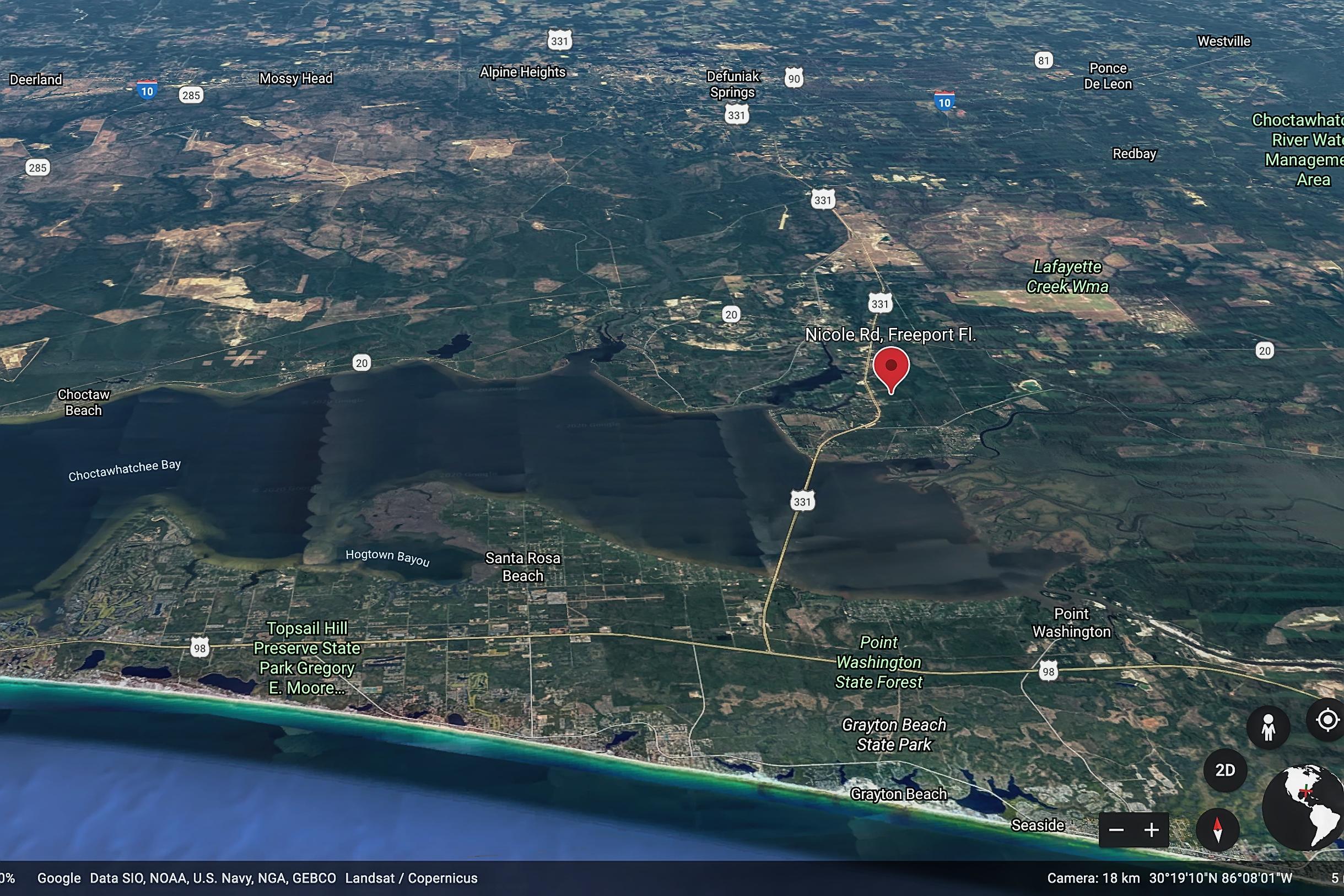 0 Nicole Road, Unit LOT 18 Freeport, FL 32439 - Photo 6 of 7 Nicole Rd. Location
