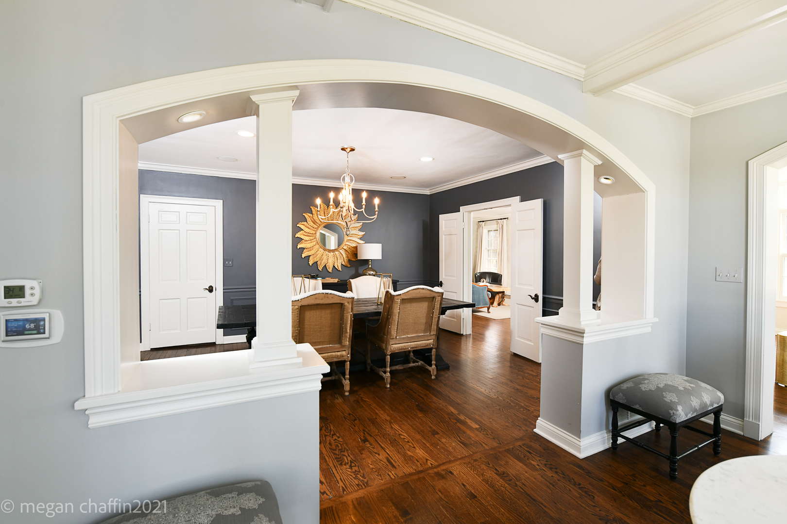Undisclosed Address Winnetka, IL 60093 - Photo 21 of 38 a living room with furniture and a wooden floor