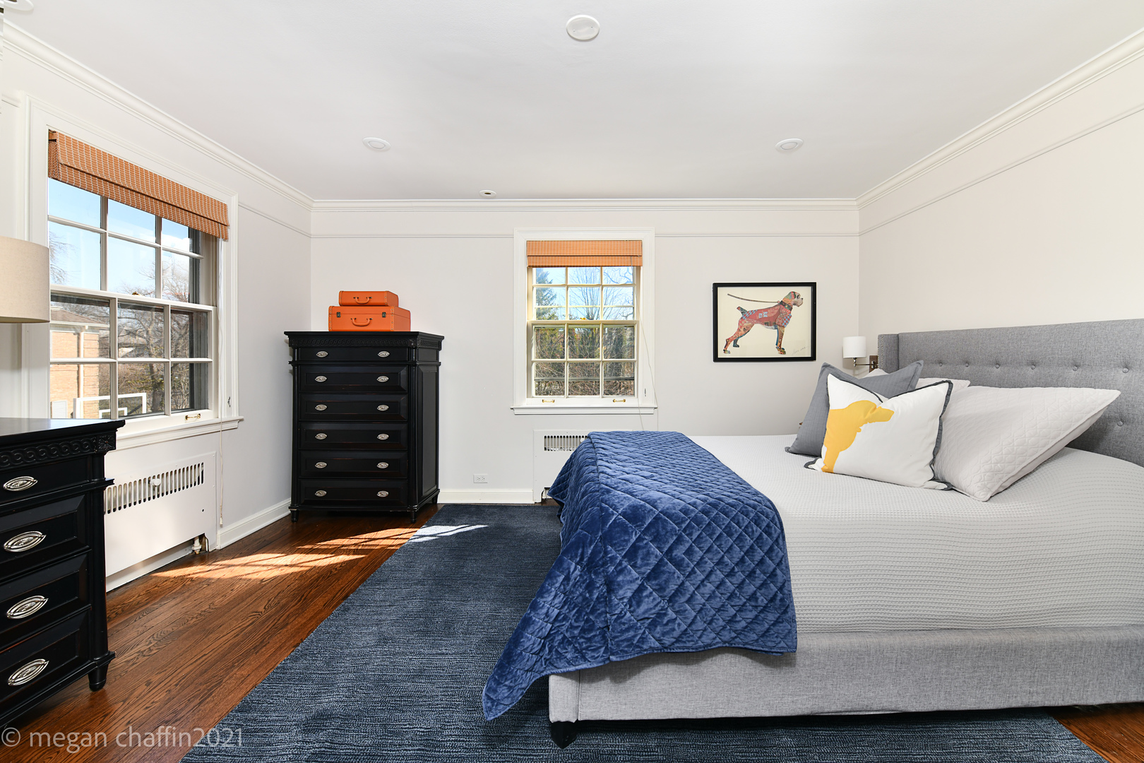 Undisclosed Address Winnetka, IL 60093 - Photo 28 of 38 a bedroom with a bed and a window