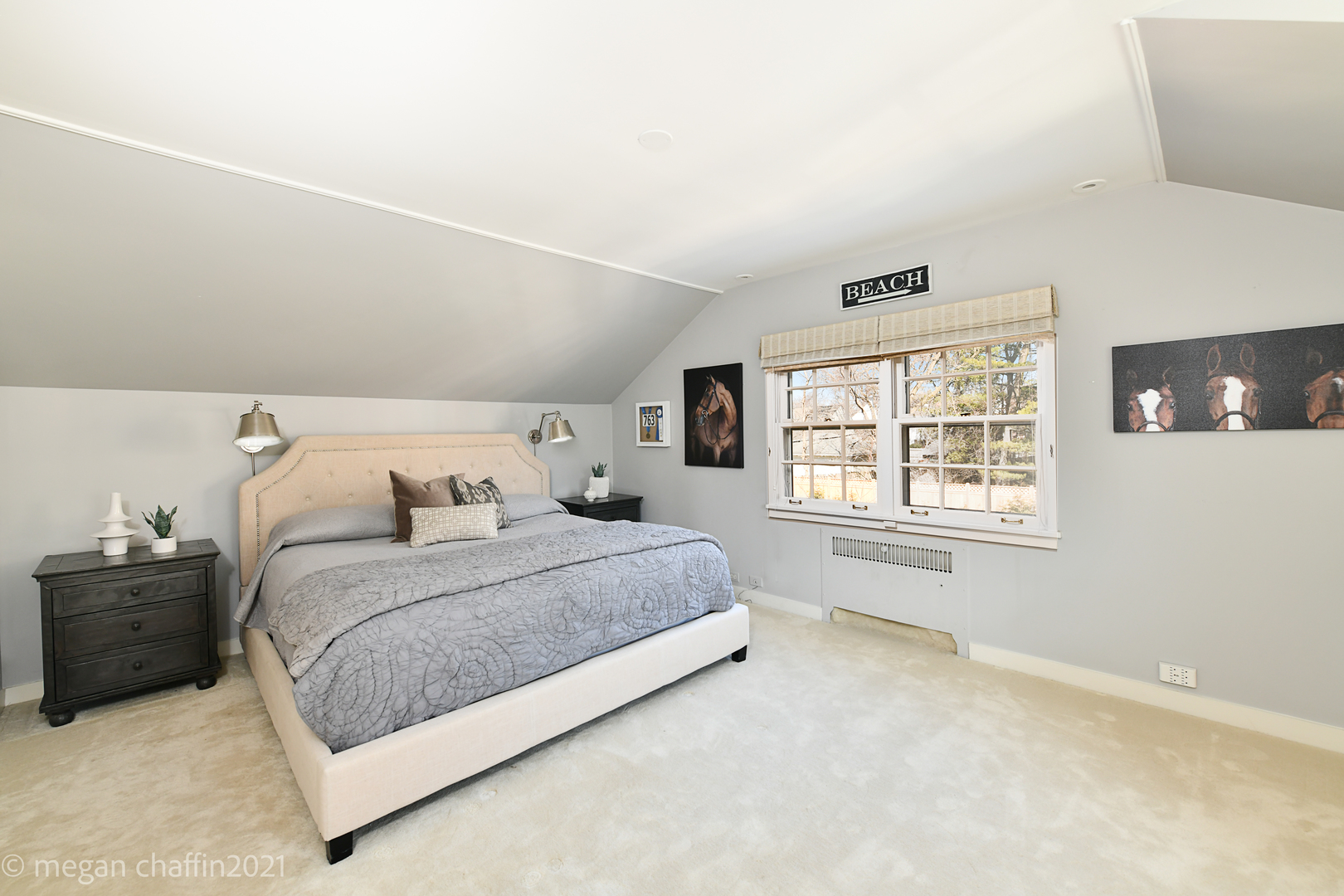 Undisclosed Address Winnetka, IL 60093 - Photo 32 of 38 a spacious bedroom with a bed and a window