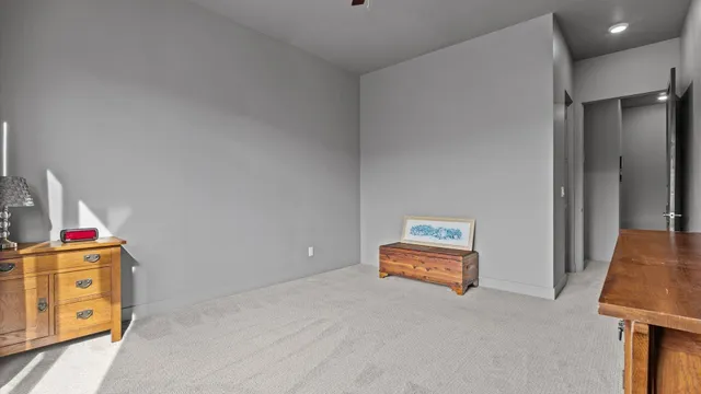 a view of a room with shelf