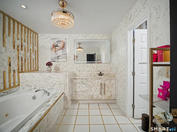 a view of a door with a sink