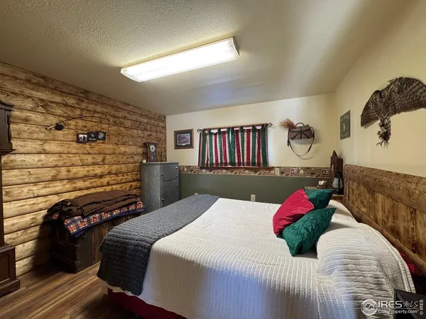 a living room with furniture and a gate