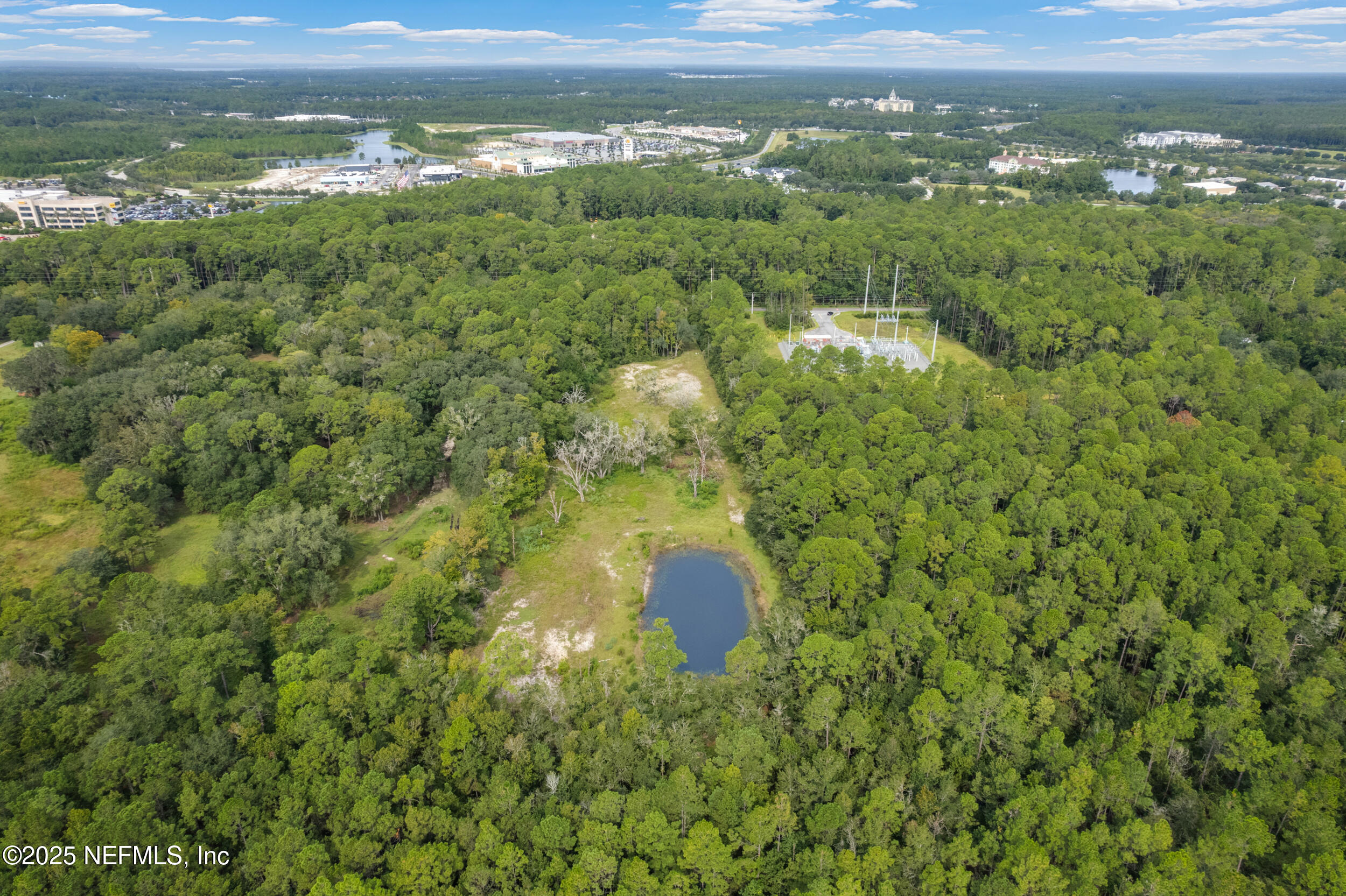 4600 North Francis Road St. Augustine, FL 32095 - Photo 9 of 15 a view of a lake with a city