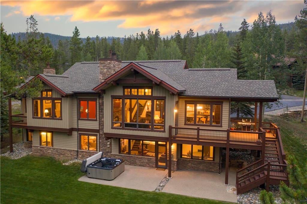 29 Rounds Road Breckenridge, CO 80424 - Photo 1 of 35 a aerial view of a house with swimming pool and sitting area
