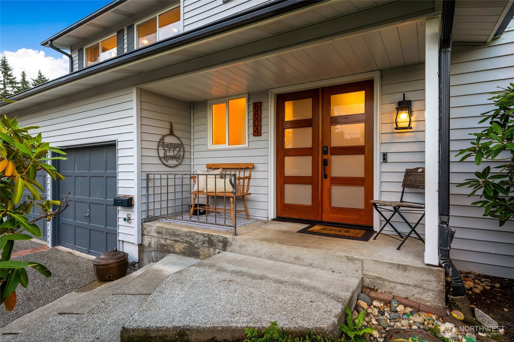 8804 209th Place Southwest Edmonds, WA 98026 - Photo 2 of 35 a view of front door of house with outdoor seating