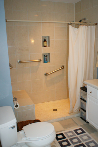 5N565 Billy Burns Road Wayne, IL 60184 - Photo 19 of 25 a bathroom with a shower a toilet and a sink