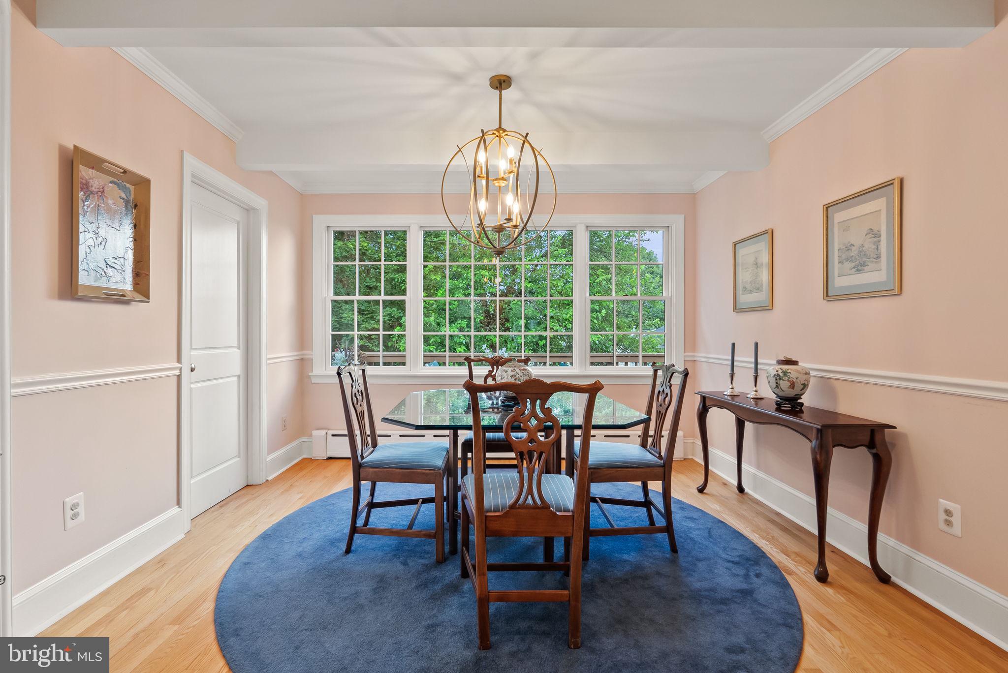 1703 Russell Road Alexandria, VA 22301 - Photo 9 of 42 a view of a dining room with furniture window and outside view