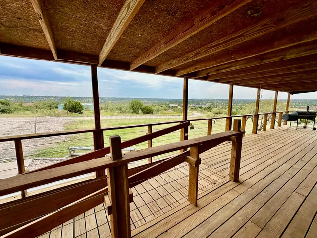 a view of outdoor space with seating space