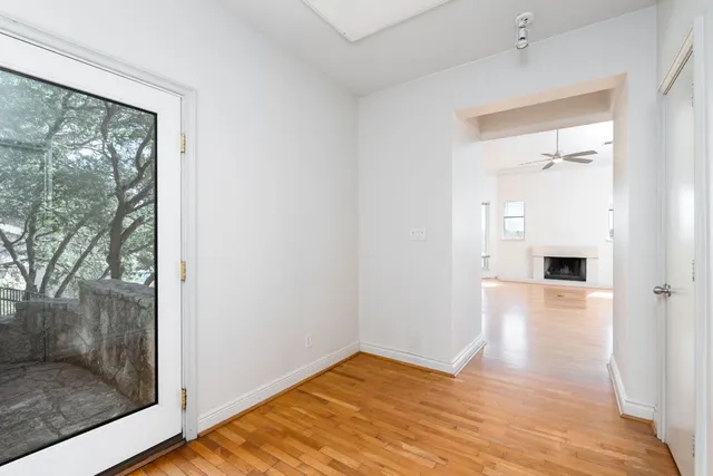 a view of livingroom with natural light