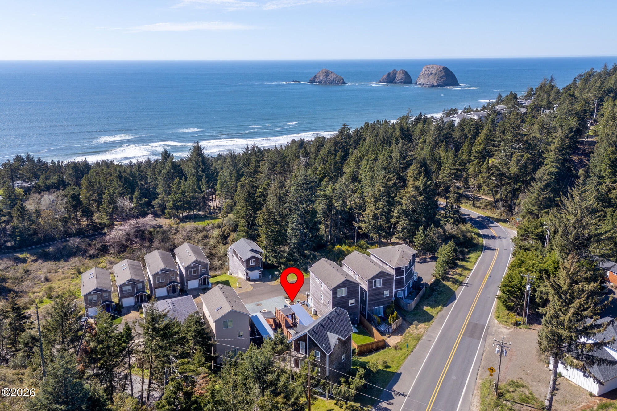 339 Hillsdale Street West Oceanside, OR 97141 - Photo 3 of 16 Aerial
