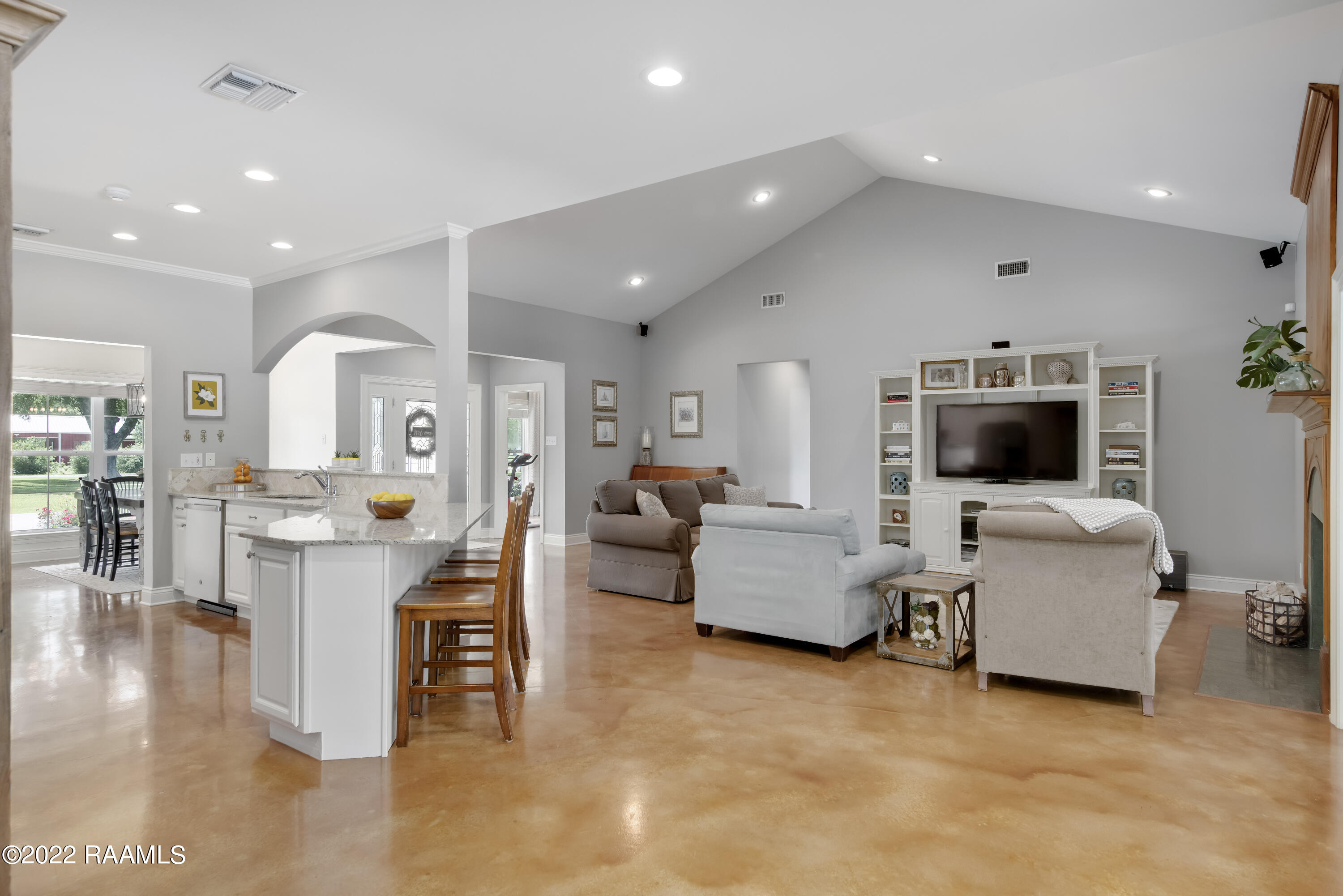 1757 Duchamp Road Broussard, LA 70518 - Photo 21 of 50 Kitchen and Living Room