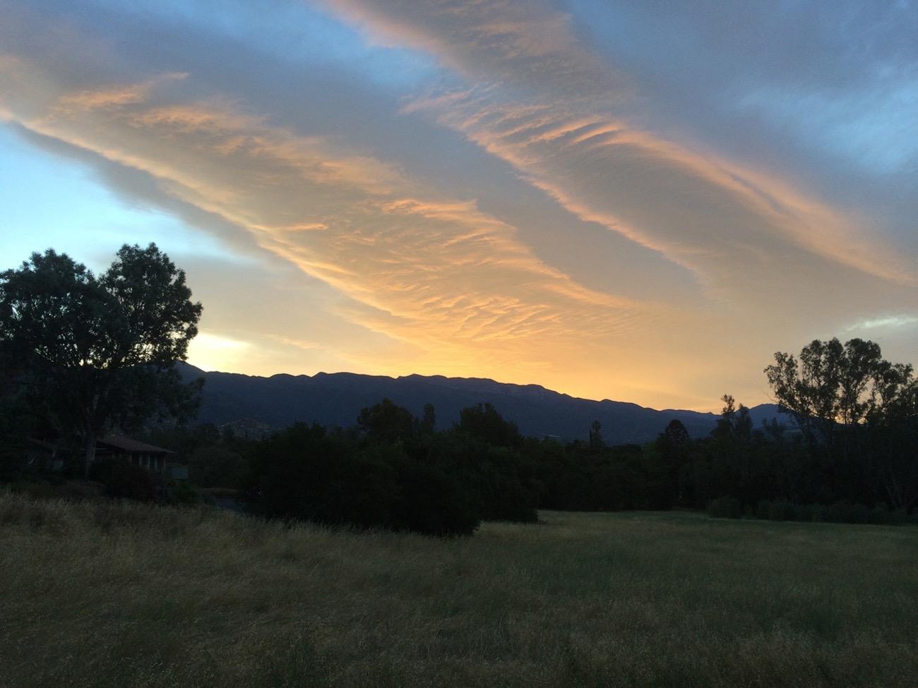 465 Del Norte Road Ojai, CA 93023 - Photo 48 of 48 Sunset Over the Bluffs