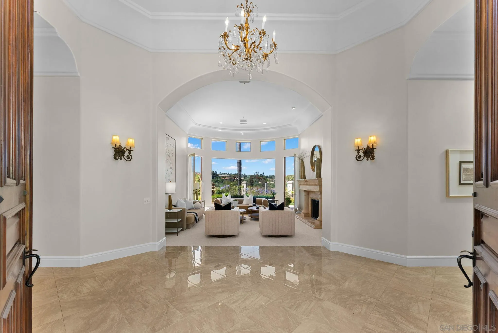 7896 St Andrews Road Rancho Santa Fe, CA 92067 - Photo 3 of 17 Entry