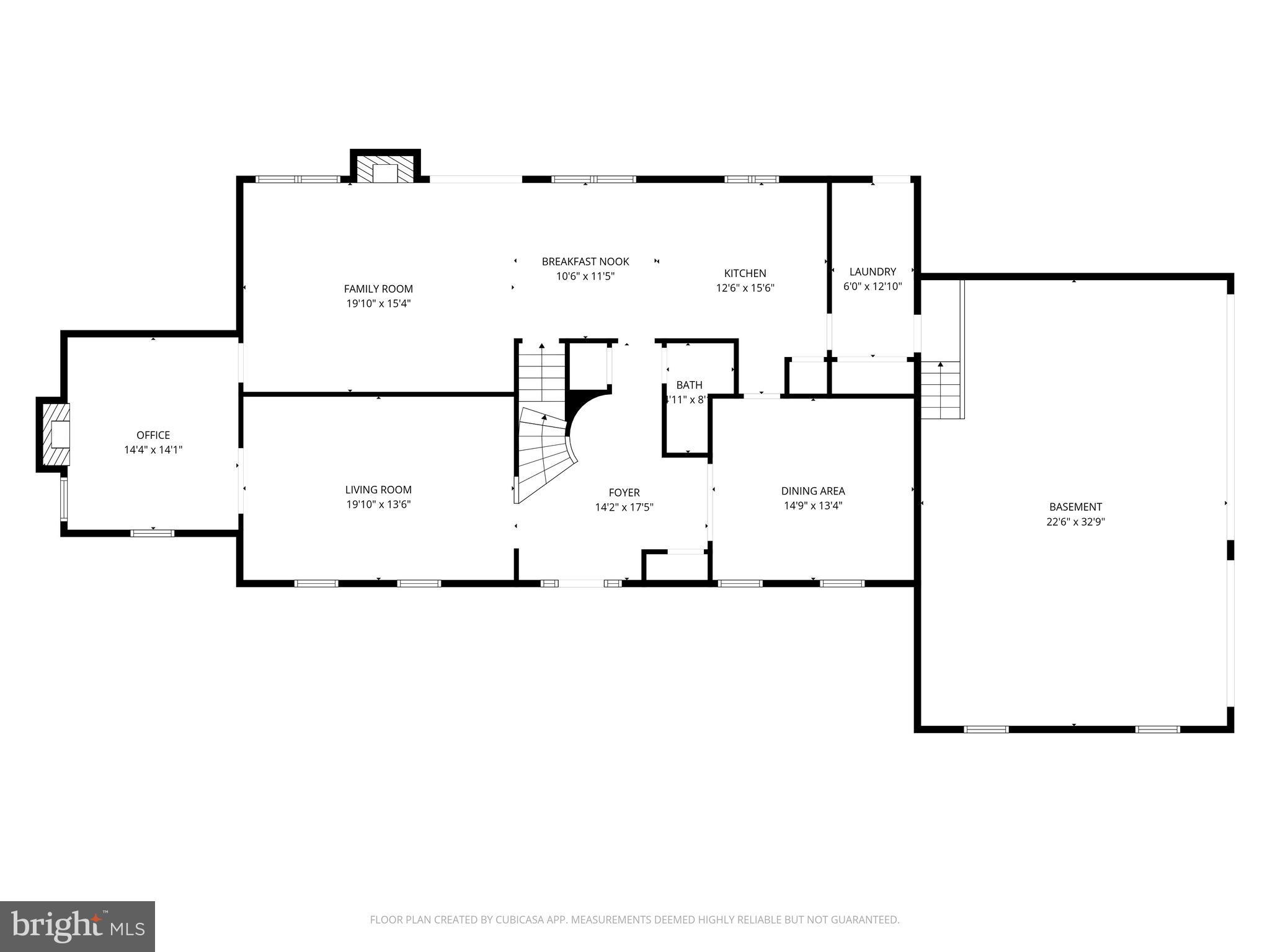 116 Three Ponds Lane Malvern, PA 19355 - Photo 38 of 40 Main Floor Layout